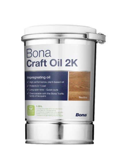 Bona Craft Oil 2K Neutral/Neutralny 1,25L kolor